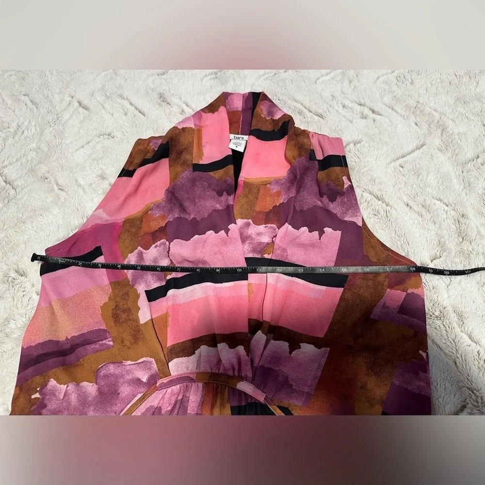 Bar III Pink and Brown Midi Dress - Picture 7 of 10